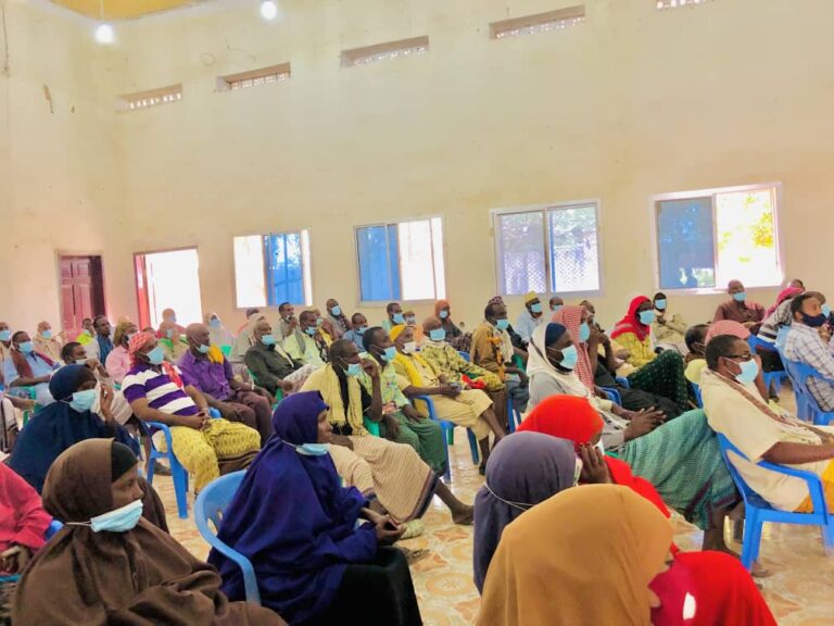 Promotion of good governance and advocacy held at Baardheera District